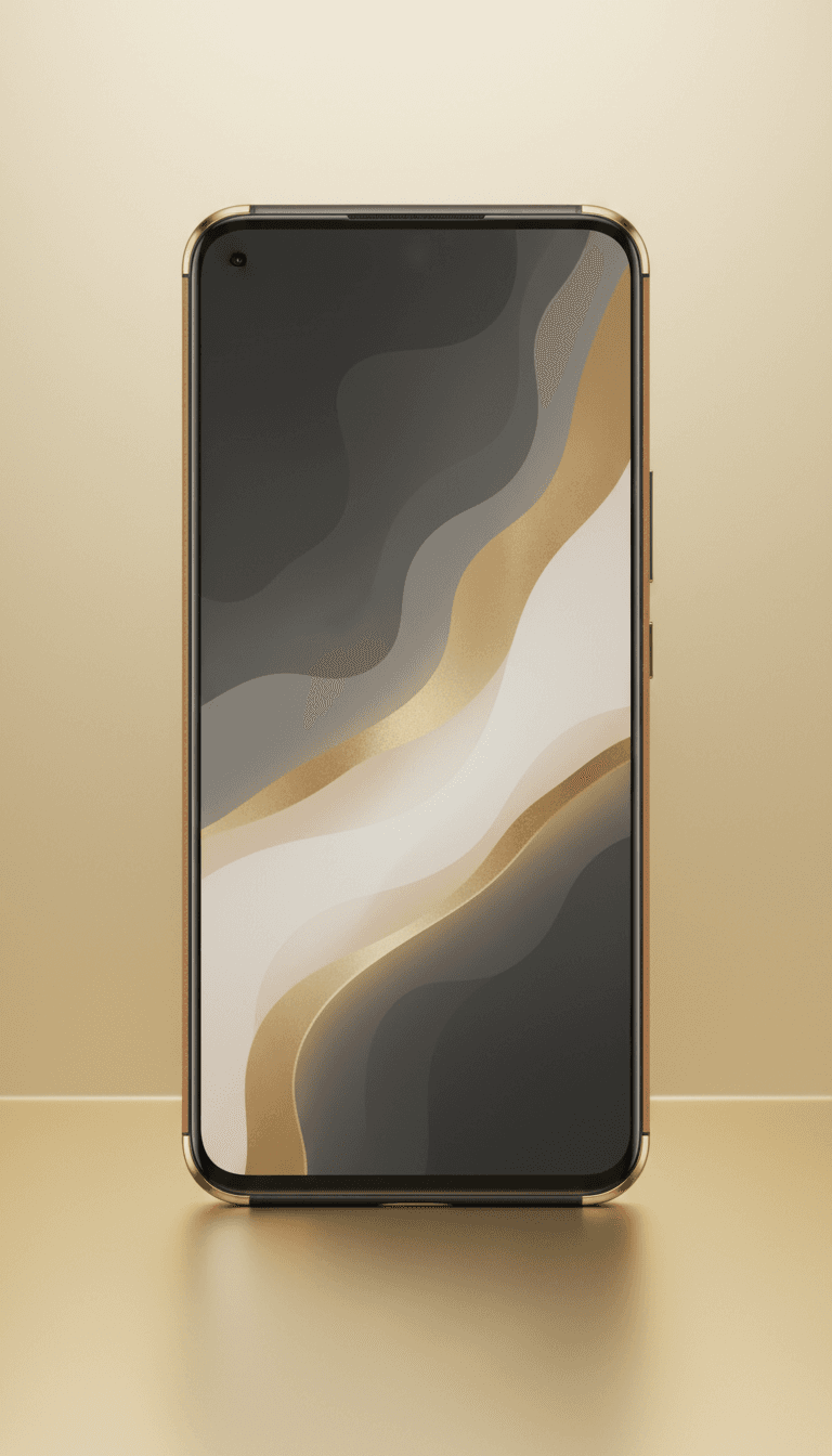 Flagship Smartphone in Sapphire Glass
