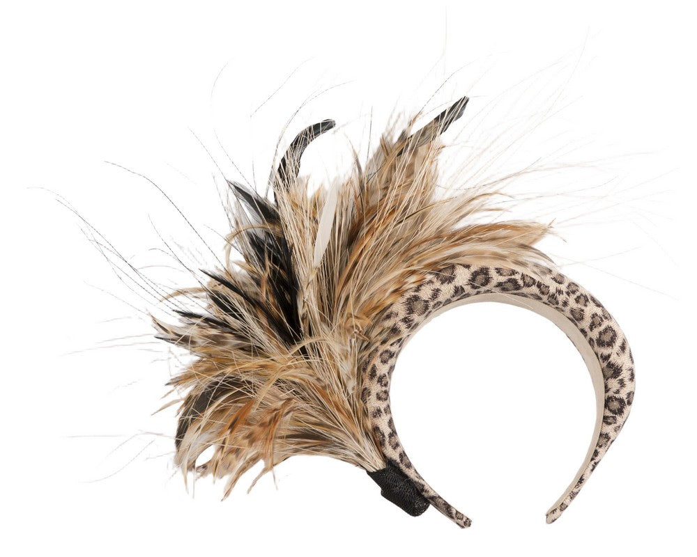 Handcrafted Feather Headband by Cupids Millinery Melbourne