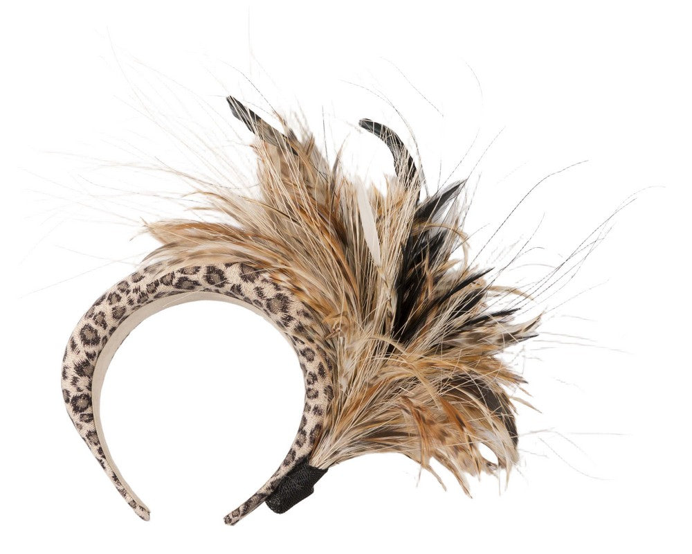 Handcrafted Feather Headband by Cupids Millinery Melbourne