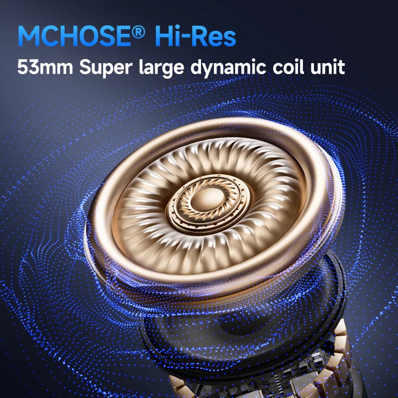MCHOSE V9 Pro Gaming Headset | 3-Mode Bluetooth Wireless Headphones with Noise-Cancelling Mic