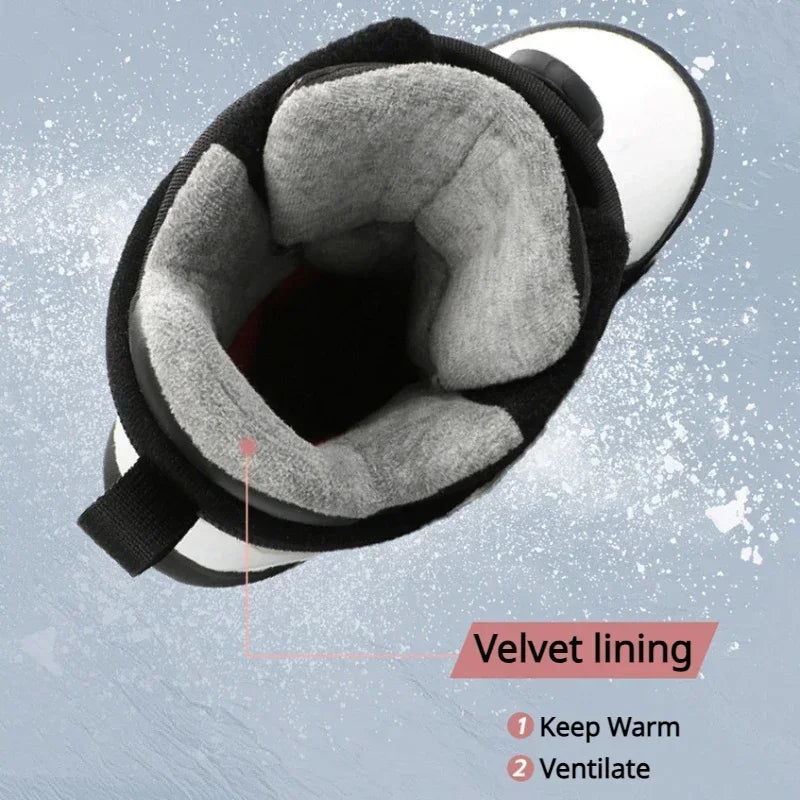New Outdoor Ski Shoes Adult Winter Warm Ventilate Skiing Shoes