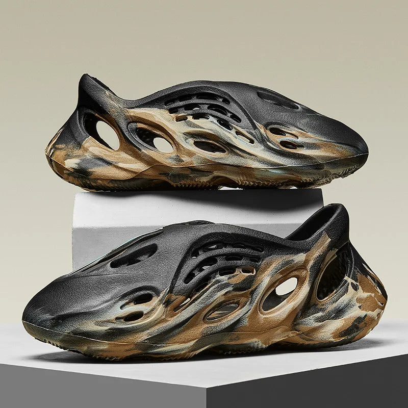 Koreanische Plateau-Sandalen | Lässige Strand-Slipper für Damen & Herren