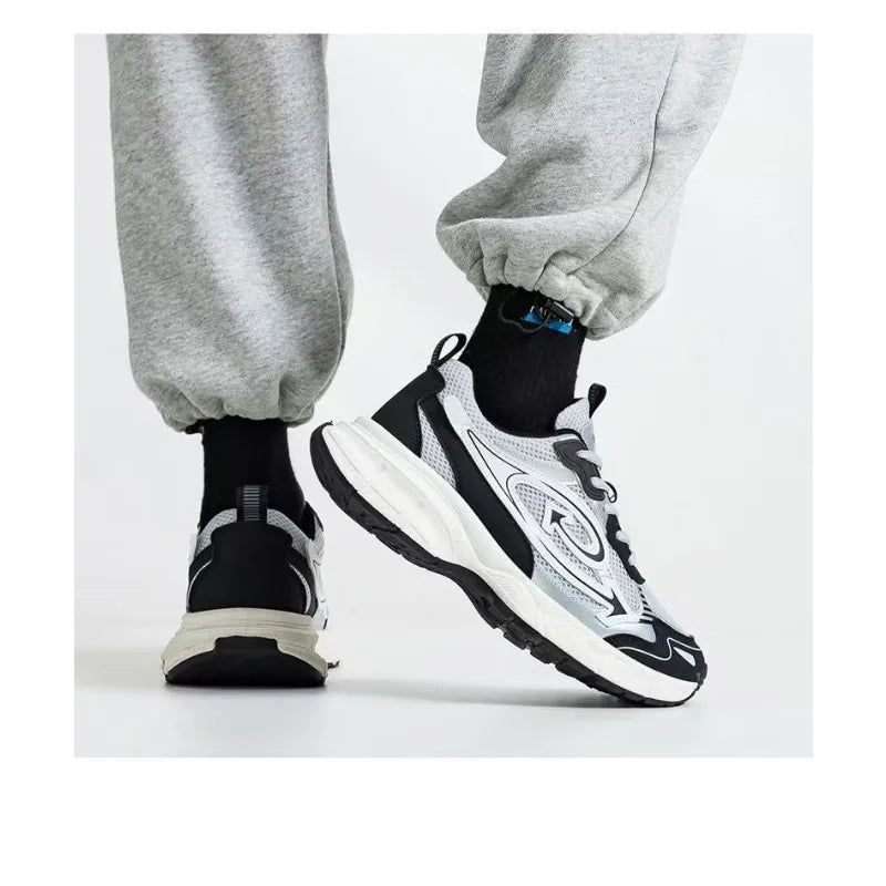 H1958 Retro Dad Sneakers | Thick Sole Breathable Mesh Streetwear Shoes