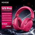 MCHOSE V9 Pro Gaming Headset | 3-Mode Bluetooth Wireless Headphones with Noise-Cancelling Mic