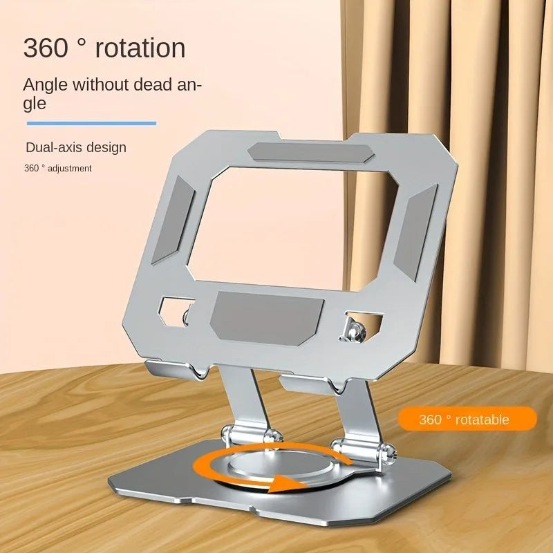 360° Rotatable Tablet Stand | Adjustable Foldable Desk Holder for iPad & Tablets 4.7"-12"