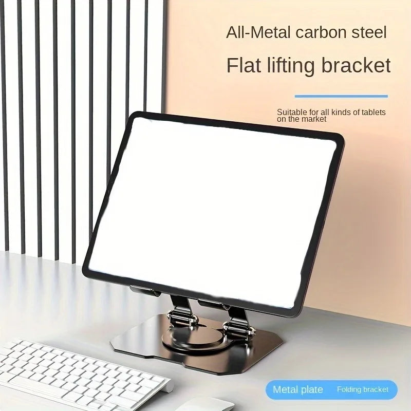 360° Rotatable Tablet Stand | Adjustable Foldable Desk Holder for iPad & Tablets 4.7"-12"