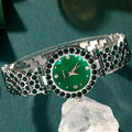 Women's Luxury Watch Jewelry Set with Heart Accents
