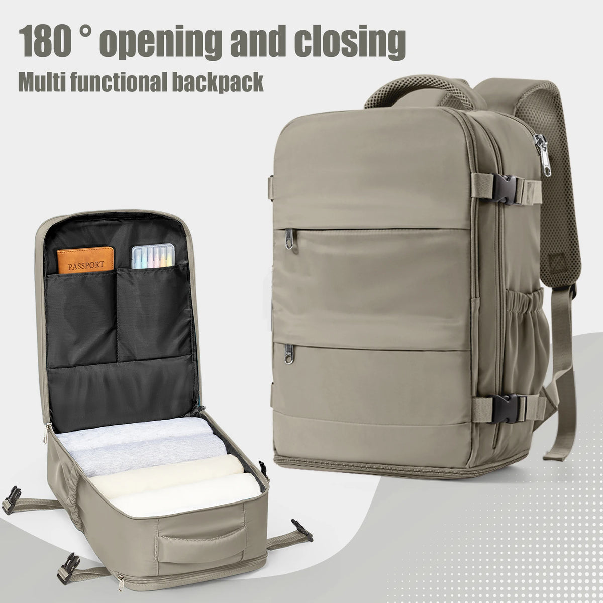 Zolex Executive Carry-On Backpack | 40×30×20cm Cabin-Ready Travel Bag