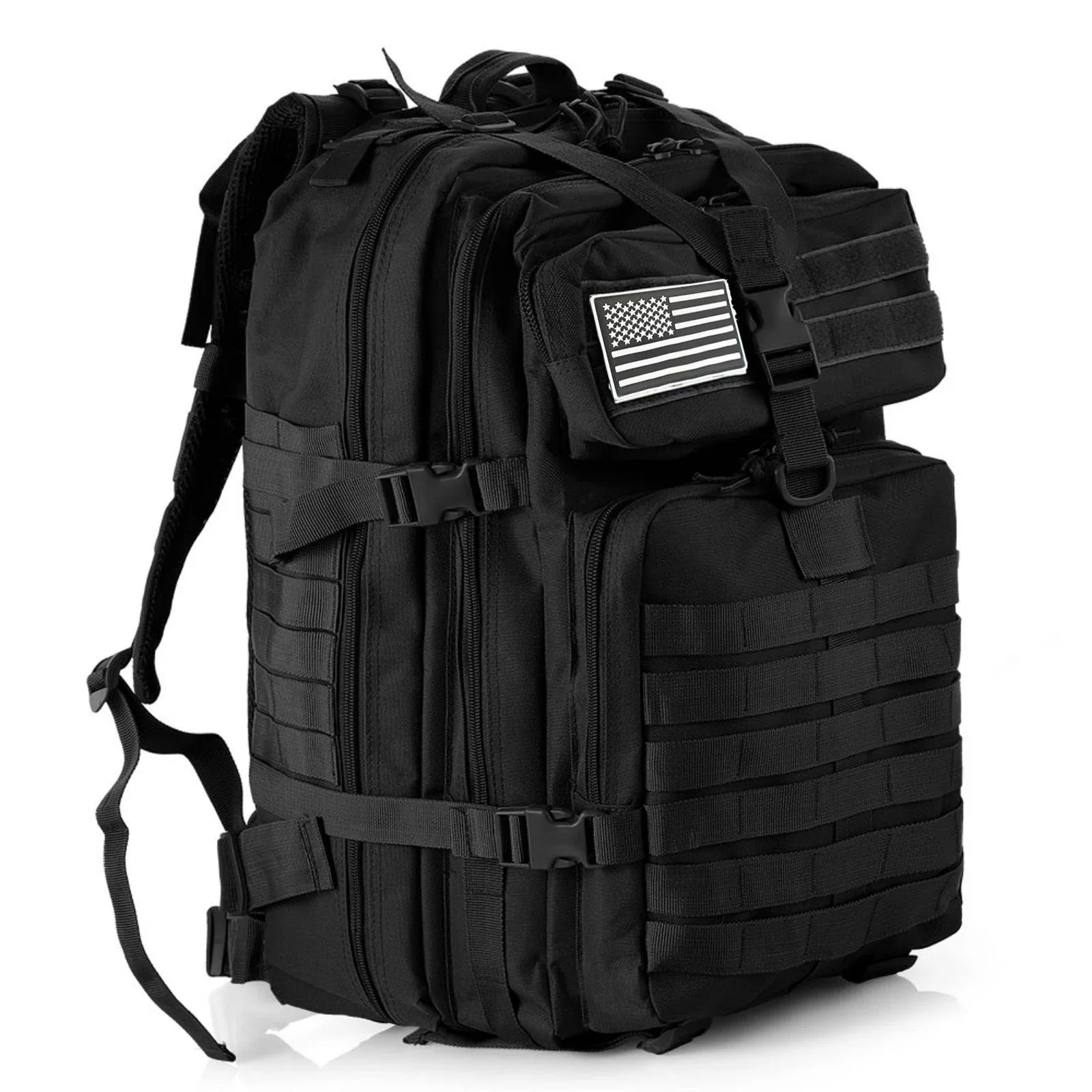Tactical Hiking Backpack 25L / 50L | Waterproof Nylon Outdoor Rucksack for Camping, Trekking & Hunting