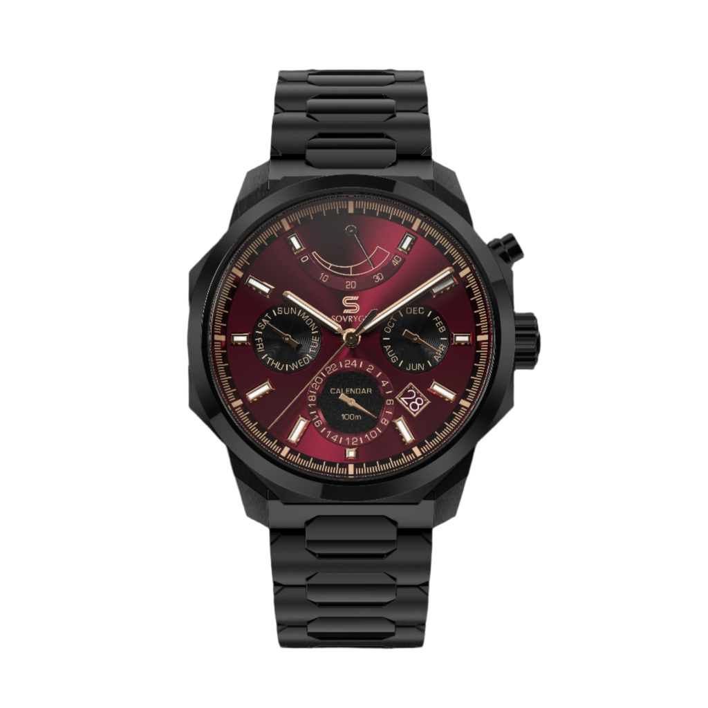 SOVRYGN Calendar Midnight Edition Watch