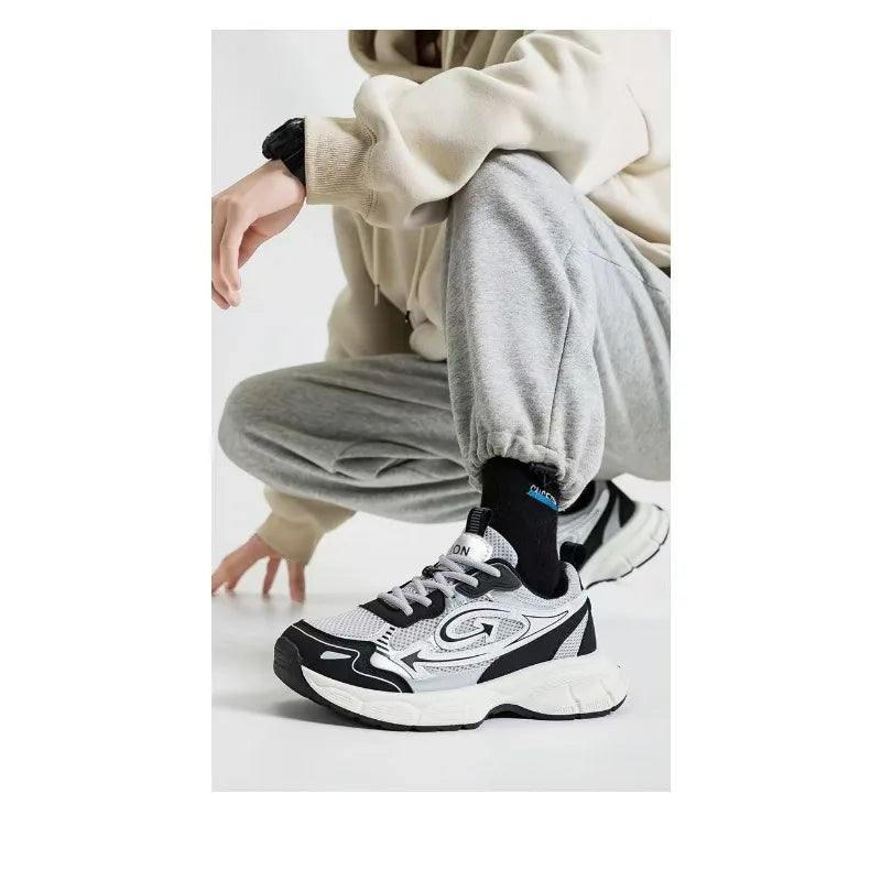 H1958 Retro Dad Sneakers | Thick Sole Breathable Mesh Streetwear Shoes