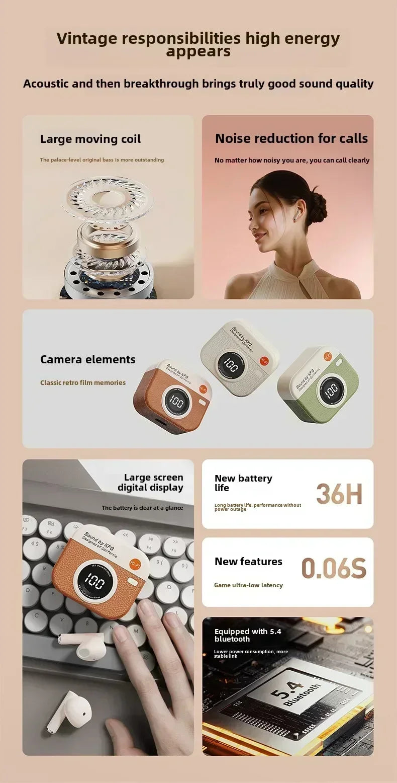 Wireless Headphones Wireless Earbuds Bluetooth Earbuds Innovative Bluetooth Headphones Redefine Wireless Audio Standards