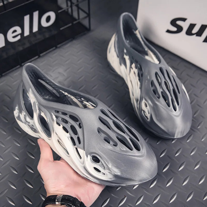 Koreanische Plateau-Sandalen | Lässige Strand-Slipper für Damen & Herren