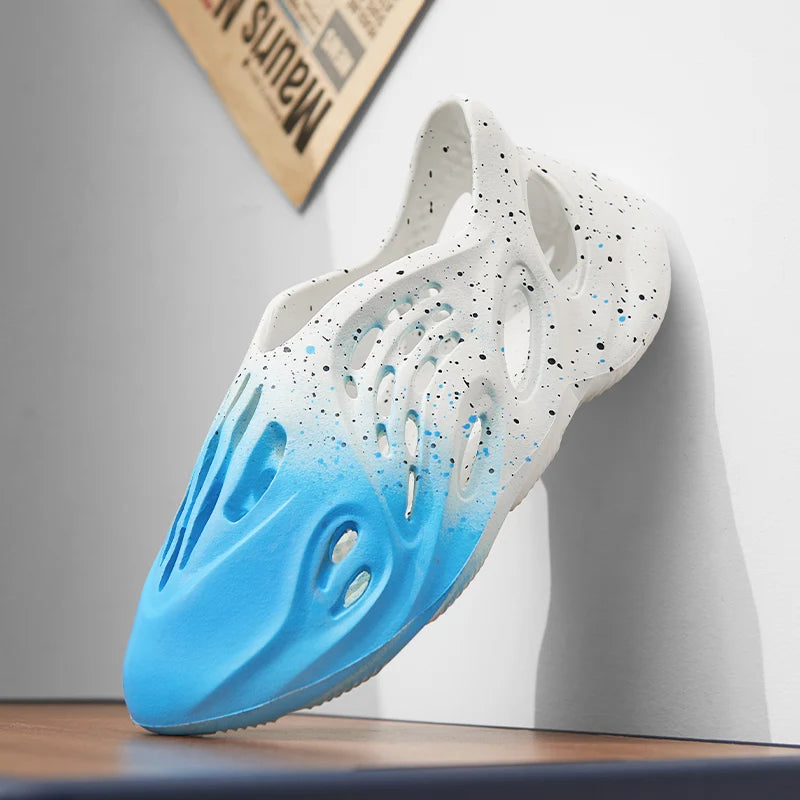 Korean Platform Couple Sandals | Casual Beach Slides for Men & Women
