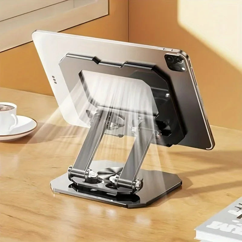 360° Rotatable Tablet Stand | Adjustable Foldable Desk Holder for iPad & Tablets 4.7"-12"