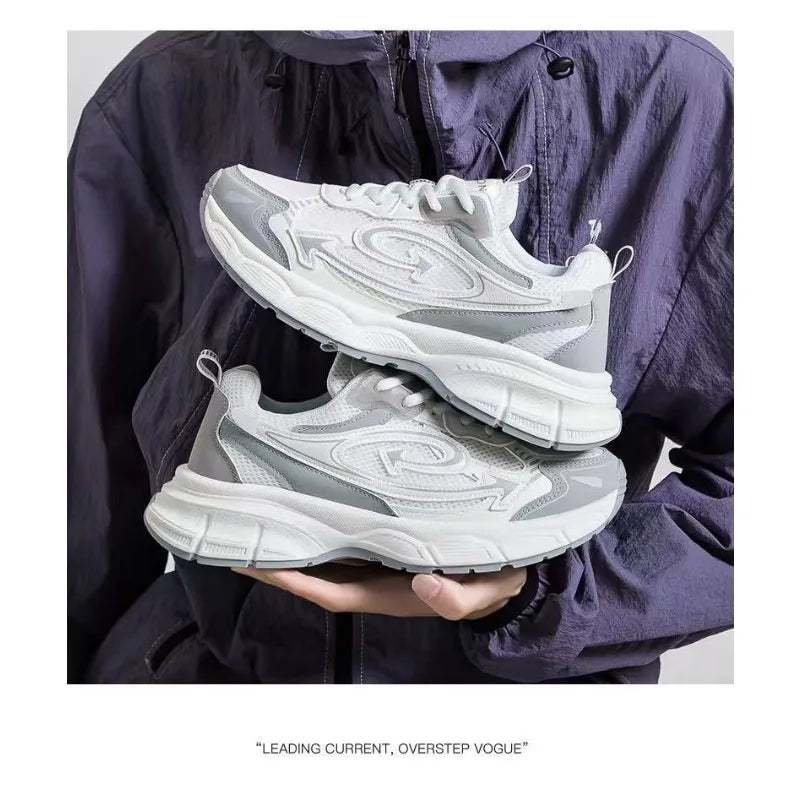 H1958 Retro Dad Sneakers | Thick Sole Breathable Mesh Streetwear Shoes