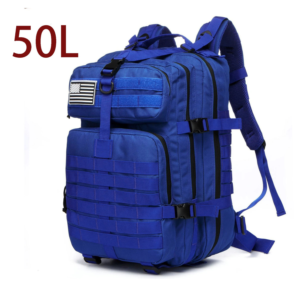 Taktischer Wanderrucksack 25L / 50L | Wasserdichter Nylon-Outdoor-Rucksack für Camping, Trekking & Jagd