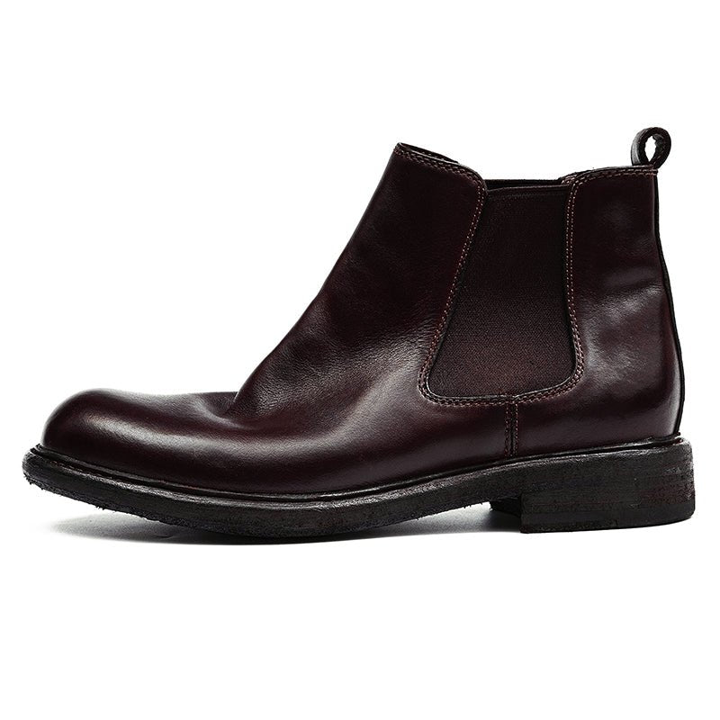 Chelsea Boots aus Pferdeleder Klassische Herren-Stiefeletten